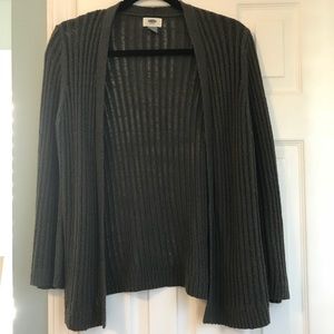 Old Navy Grey Open Faced Cardigan